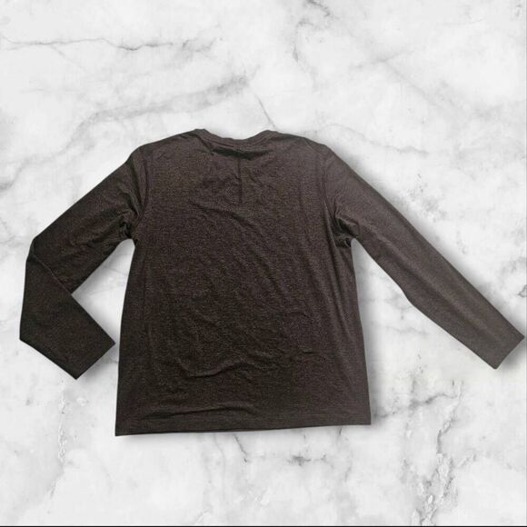 Lululemon Mens Medium Heathered Purple Long Sleeve - Picture 3 of 4